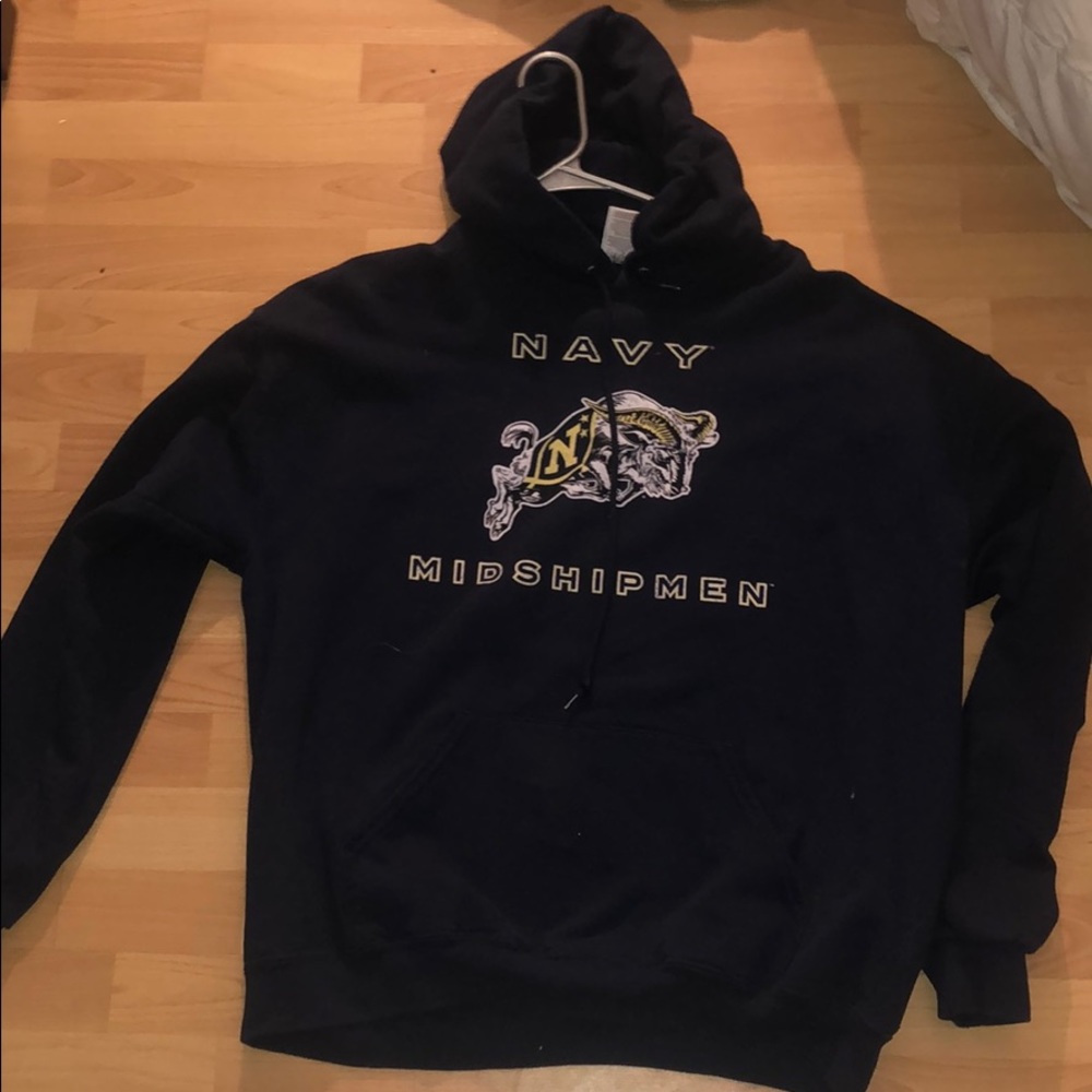 navy blue Navy midshipmen hoodie